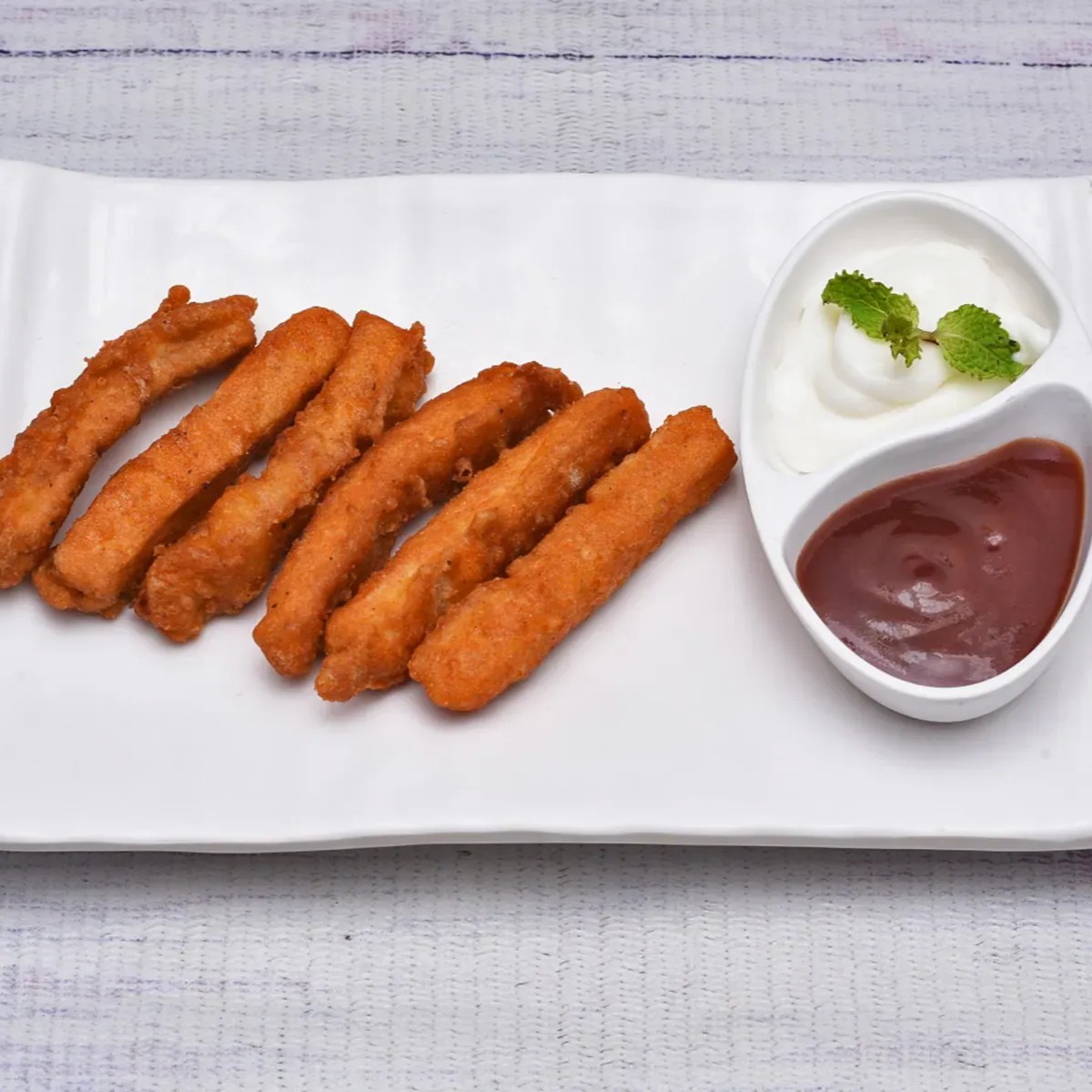 Chicken french fries