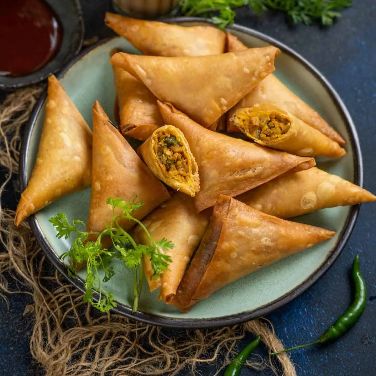 Egg Samosa